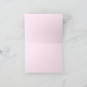 Happy Valentines Day Schattigee Pastel Hearts Foto Feestdagen Kaart (Binnen)