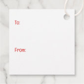 Happy Valentines Day Shih Tzu Dogs Bedankjes Labels (Achterkant)