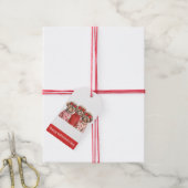 Happy Valentines Day Shih Tzu Dogs Cadeaulabel (Met Touw)