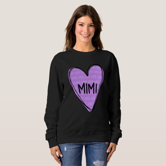 Happy Valentines Day Shirt For Mimi (Voorkant volledig)