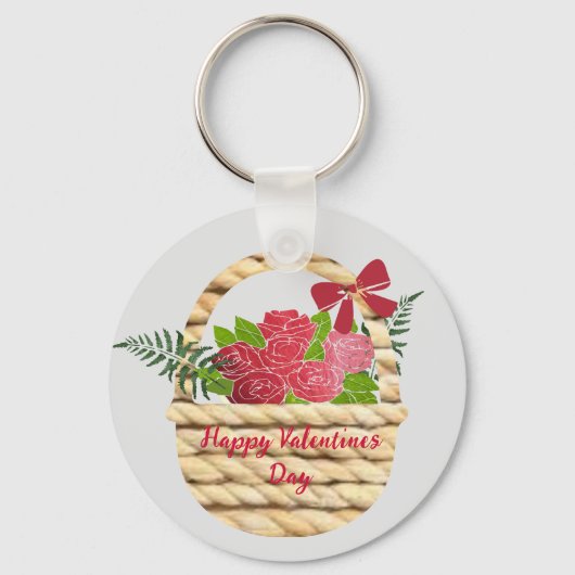 Happy Valentines Day Sleutelhanger (Voorkant)