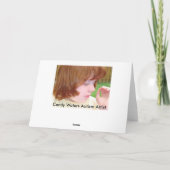 "Happy Valentine's Day" Snoep Waters Autisme Artie Feestdagen Kaart (Achterkant)