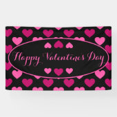 Happy Valentines Day Spandoek (Horizontaal)