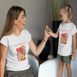 Happy Valentine's Day Speelgoed Puppy Kinder Shirts