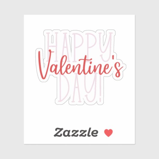 Happy Valentine's Day Sticker (Vel)
