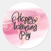 Happy Valentines Day Sticker (Voorkant)