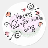 Happy Valentine's Day Stickers (Voorkant)