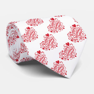 Happy Valentines Day Stropdas