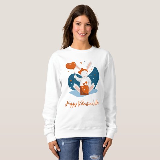 Happy Valentine's Day Sweatshirt (Voorkant volledig)