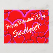 Happy Valentines Day SweeLieverd Romantic Briefkaart (Voorkant)