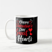 Happy Valentine's Day Sweet Hearts Couples Valenti Koffiemok (Links)