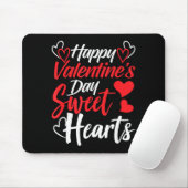 Happy Valentine's Day Sweet Hearts Couples Valenti Muismat (Met muis)