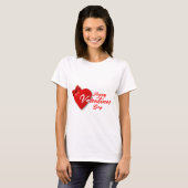 Happy Valentine's Day T-shirt (Voorkant volledig)