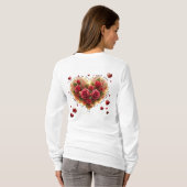 Happy Valentine's Day T-shirt (Achterkant volledig)