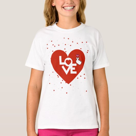 Happy Valentine's Day T-shirt (Voorkant)