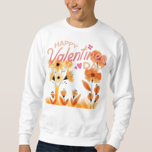 Happy Valentines Day T-Shirt (Voorkant)