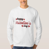 Happy Valentine's Day T-shirt (Voorkant)