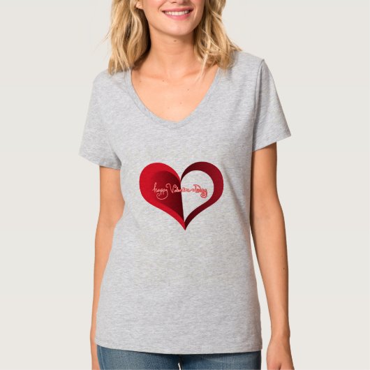 Happy Valentine's Day T-shirt (Voorkant)