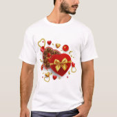 Happy valentine's day T shirt ! (Voorkant)