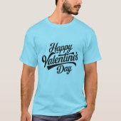 Happy Valentine's Day T-Shirt Design (Voorkant)