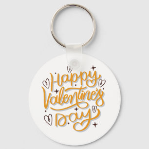 Happy Valentines day t-shirt gift idee mannen vrou Sleutelhanger