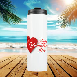 Happy Valentine's Day Thermal Tumbler Thermosbeker