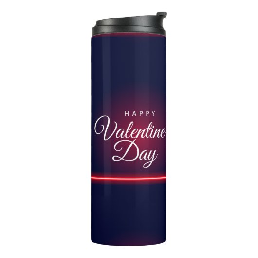 Happy Valentine's Day Thermosbeker (Gedraaid links)