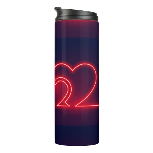 Happy Valentine's Day Thermosbeker (Geroteerd rechts)