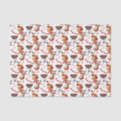 Happy Valentine's Day Tissue Paper Cooking Hearts Tissuepapier (Voorkant)