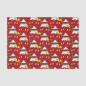 Happy Valentine's Day Tissue Paper Couple Hearts Tissuepapier (Voorkant)