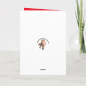 Happy Valentine's Day Toe-telling in Love Sokken Feestdagen Kaart (Achterkant)