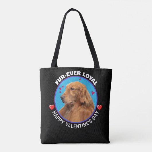 Happy Valentine's day Tote Bag (Achterkant)
