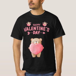 HAPPY VALENTINE'S DAY VALENTIJN BEER T-SHIRT