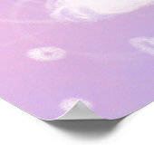 Happy Valentine's Day with Fluffy White Cat Poster (Hoek)