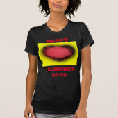 Happy Valentines Day Womens T-Shirt (Voorkant)