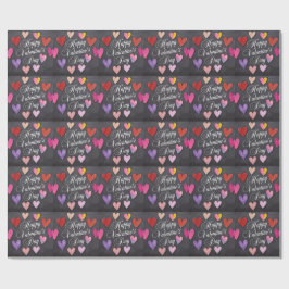Happy Valentine's Day Wrapping Paper Cadeaupapier