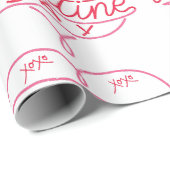 Happy Valentine's Day Wrapping Paper Cadeaupapier (Rol Hoek)