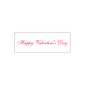 Happy Valentines Day Zelfinktende Stempel (Design)