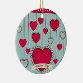 happy valentines keramisch ornament (Rechts)