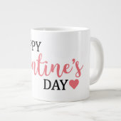 Happy Valentines-mok koffie Grote Koffiekop (Voorkant rechts)