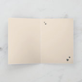 Happy Valentines Red Lipstic Kisses Romantic Love Kaart (Binnen)