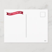 Happy Valentin's Day Owls Holiday briefkaart (Achterkant)