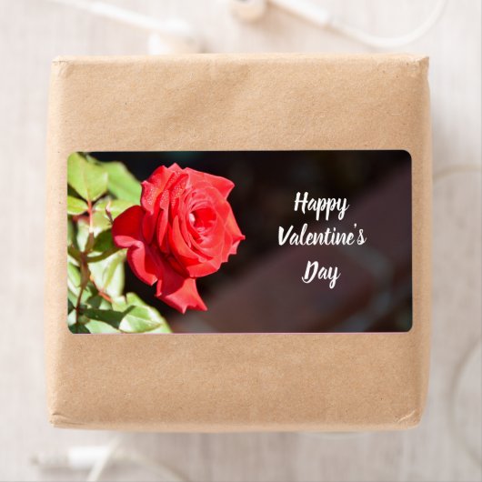 Happy Valentin's Day Roos Label (Insitu)