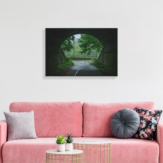 Happy Valley, Brearley Canvas Afdruk (Insitu (Woonkamer))