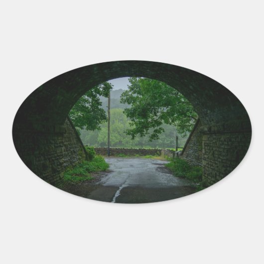 Happy Valley, Brearley Ovale Sticker (Voorkant)