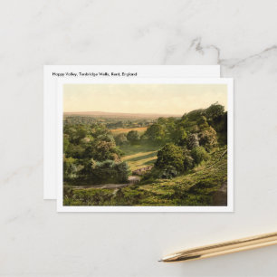 Happy Valley, Tunbridge Wells, Kent, Engeland Briefkaart