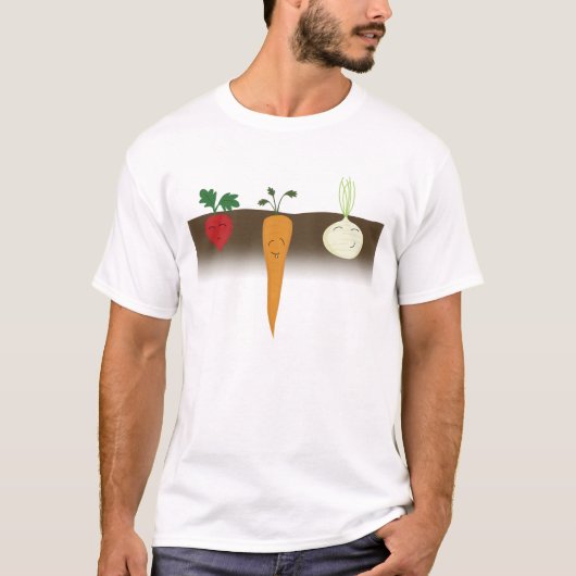 Happy Veg T-shirt (Voorkant)