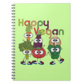 Happy Vegan Notitieboek (Voorkant)