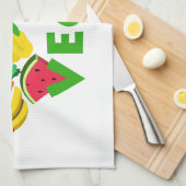 HAPPY VEGAN THEEDOEK (Quarter Fold)