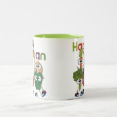 Happy Vegan Tweekleurige Koffiemok (Center)